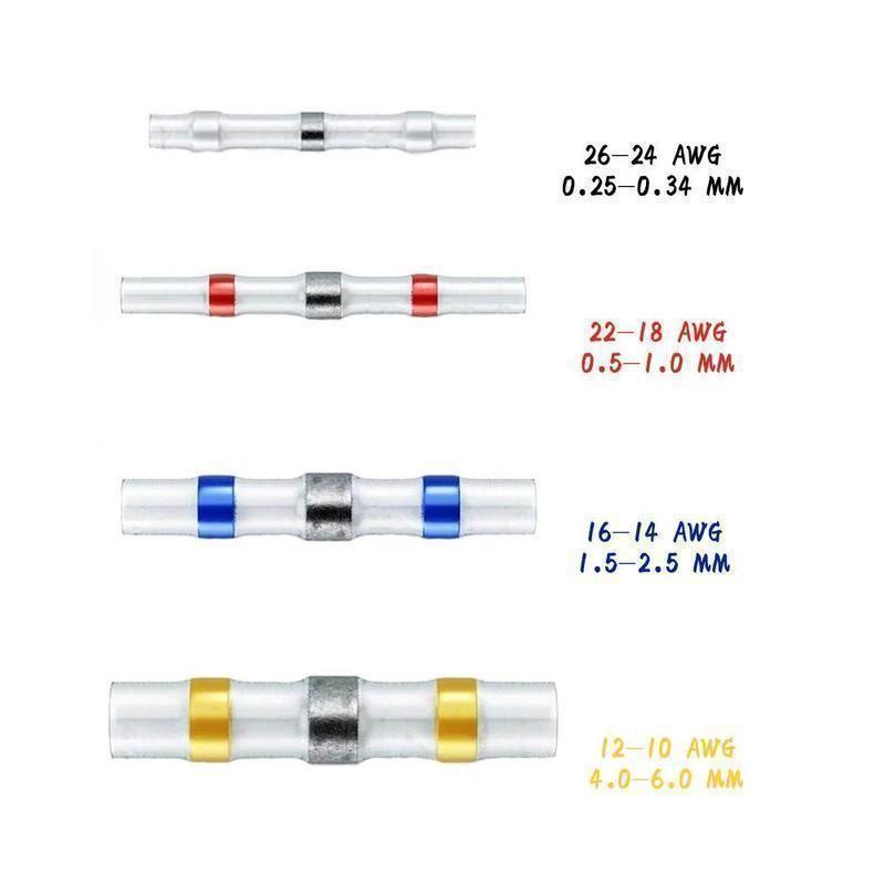 Waterproof solder wire connectors