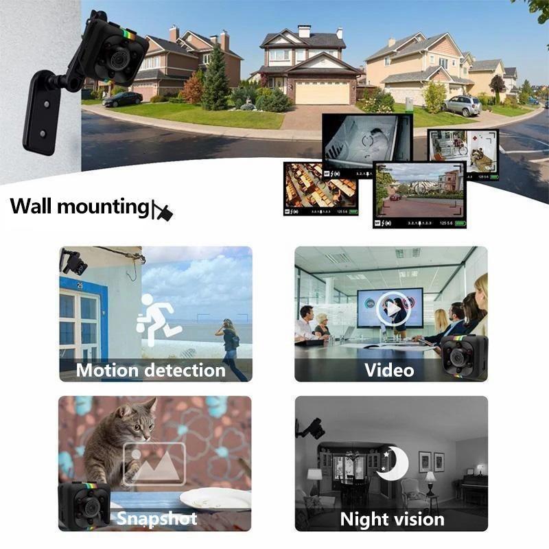 SQ 11 Original Mini Camera HD Night Vision 1080P Sports Mini DVD Video Recorder