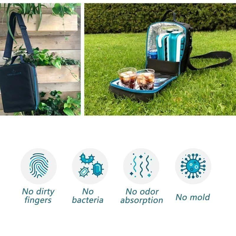 Portable ice box