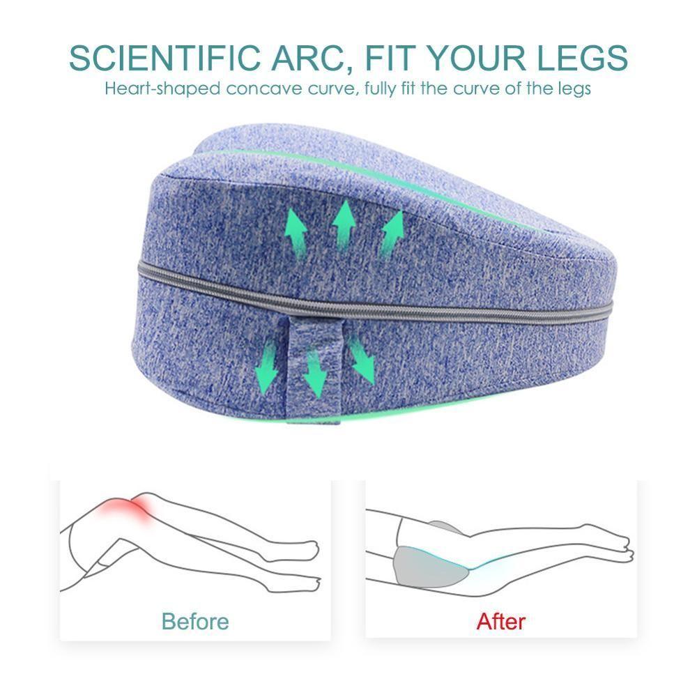 Heart-shaped Memory Foam Leg Pillow