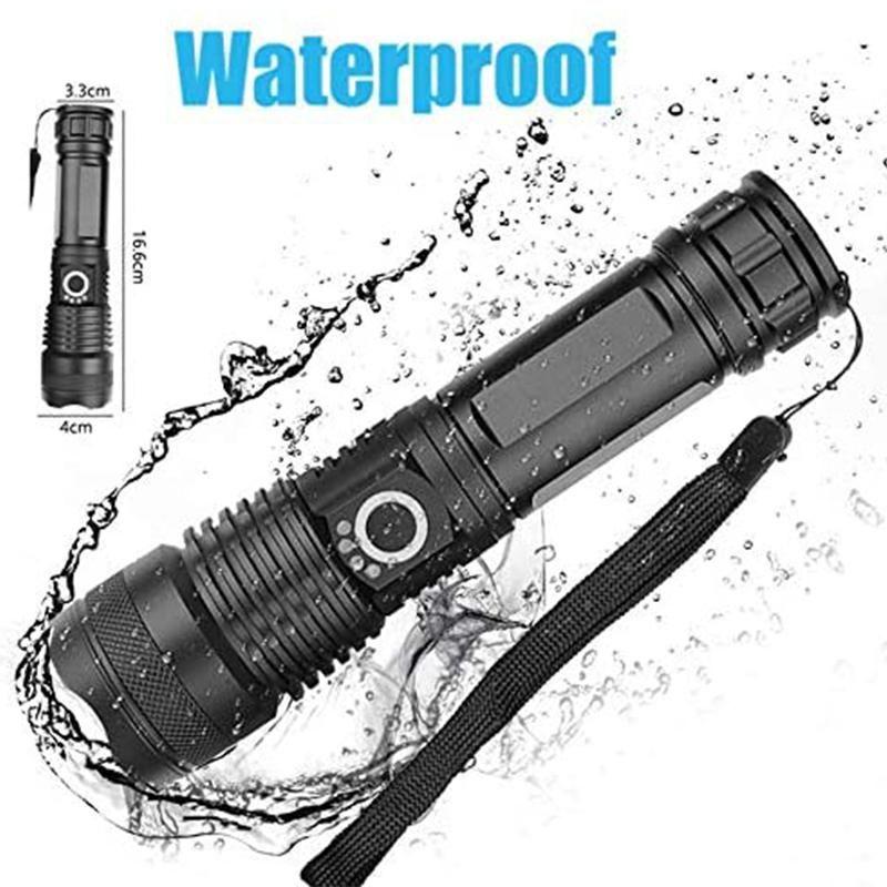 USB Charging Waterproof P50 LED Flashlight