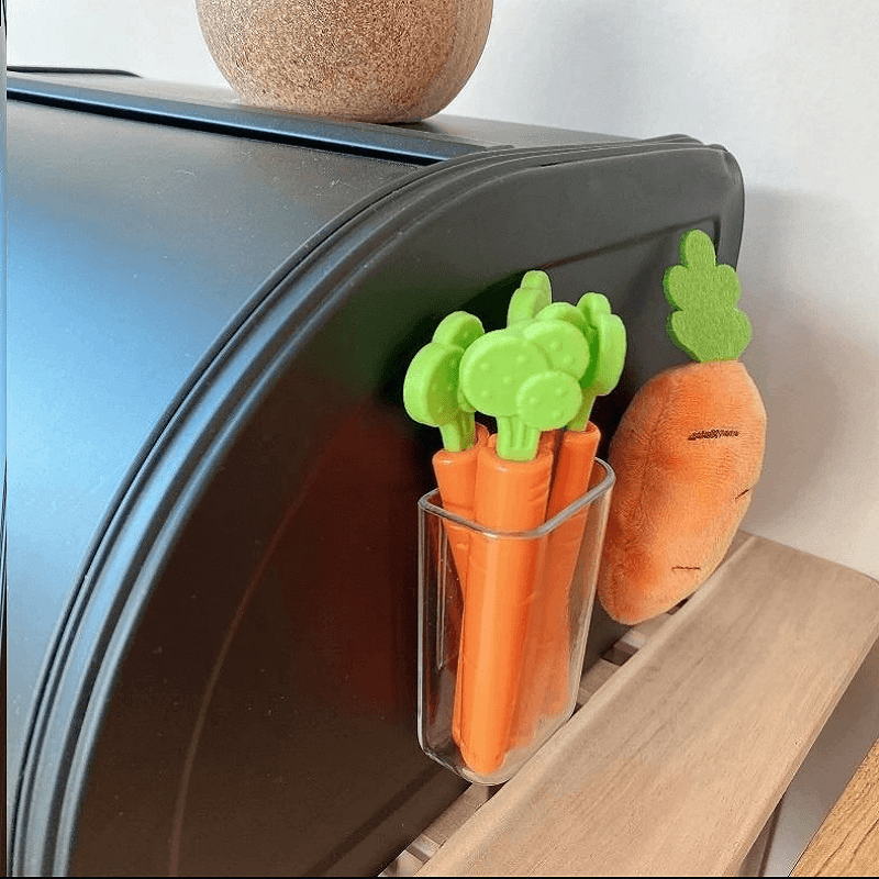 Carrot Food Bag Sealing Clip, 5 PCs