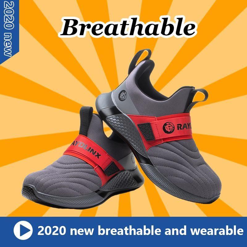 Lightweight Slip-Resistant Safety Shoes with Steel