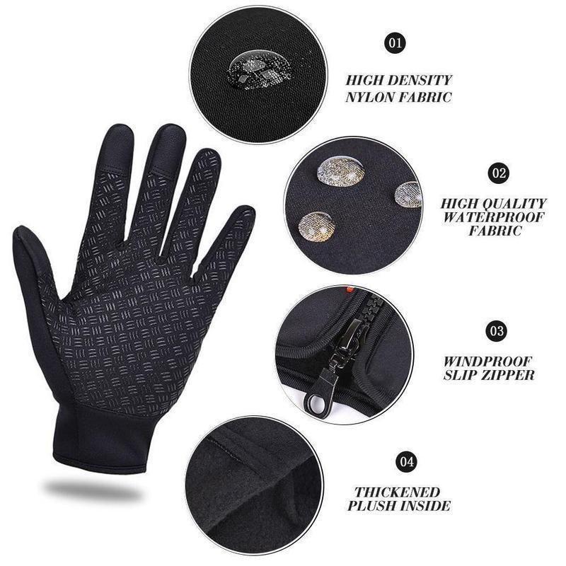 Touch Screen Windproof Thermal Gloves