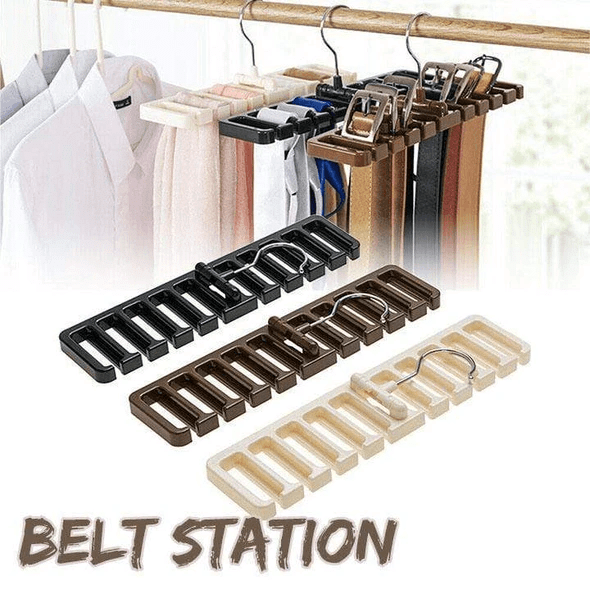 Multifunctional Space Saving Belt Hanger