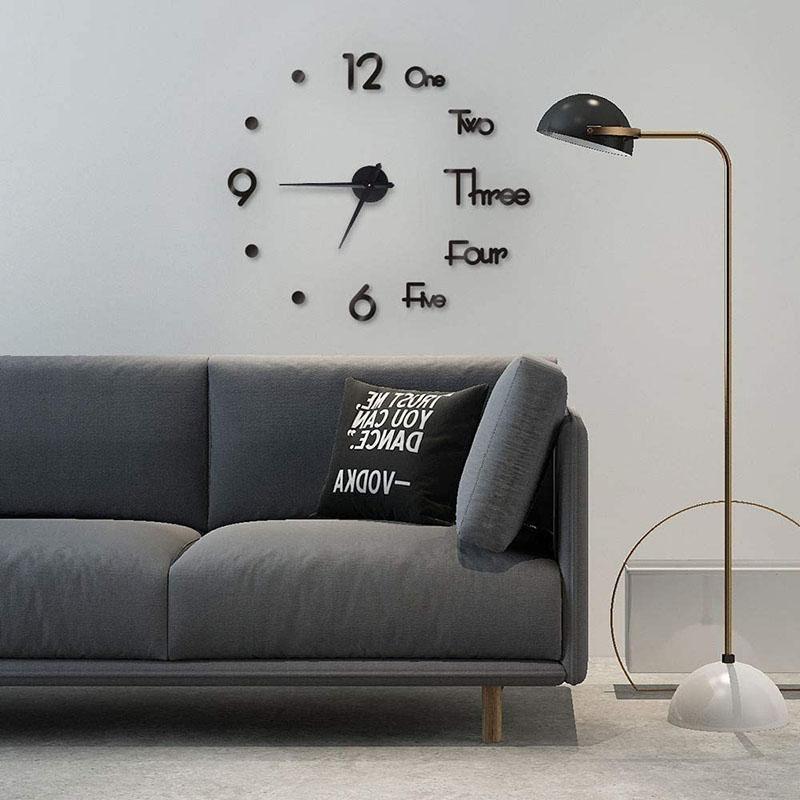 3D Decorative Wall Clock