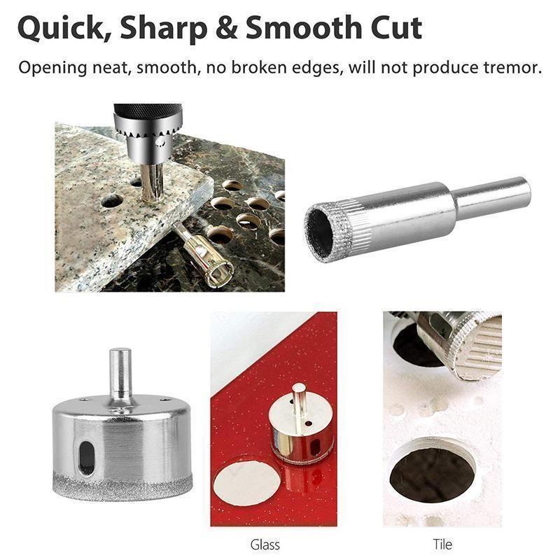 Diamond Hole Drill Bit 14 Pcs Set