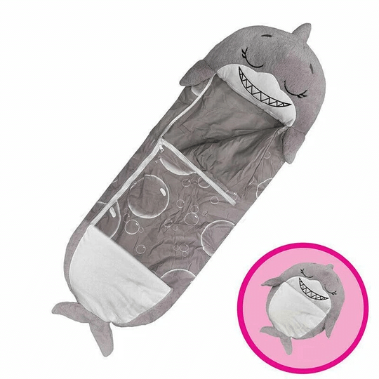 Fleece sleeping bag for children