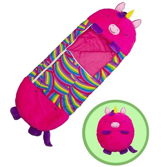 Fleece sleeping bag for children