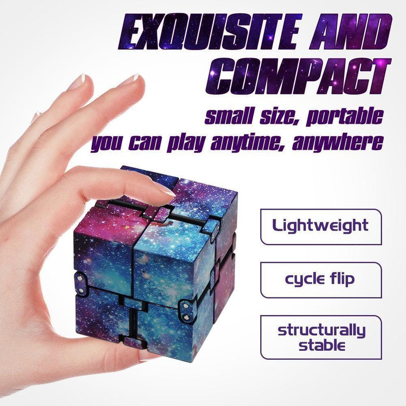 Infinity Cube for Releasing Pressure