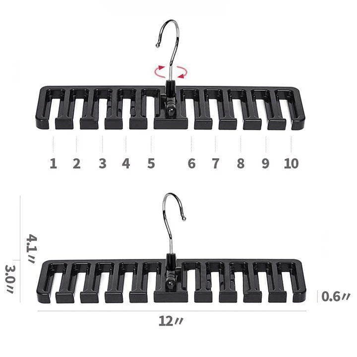 Multifunctional Space Saving Belt Hanger