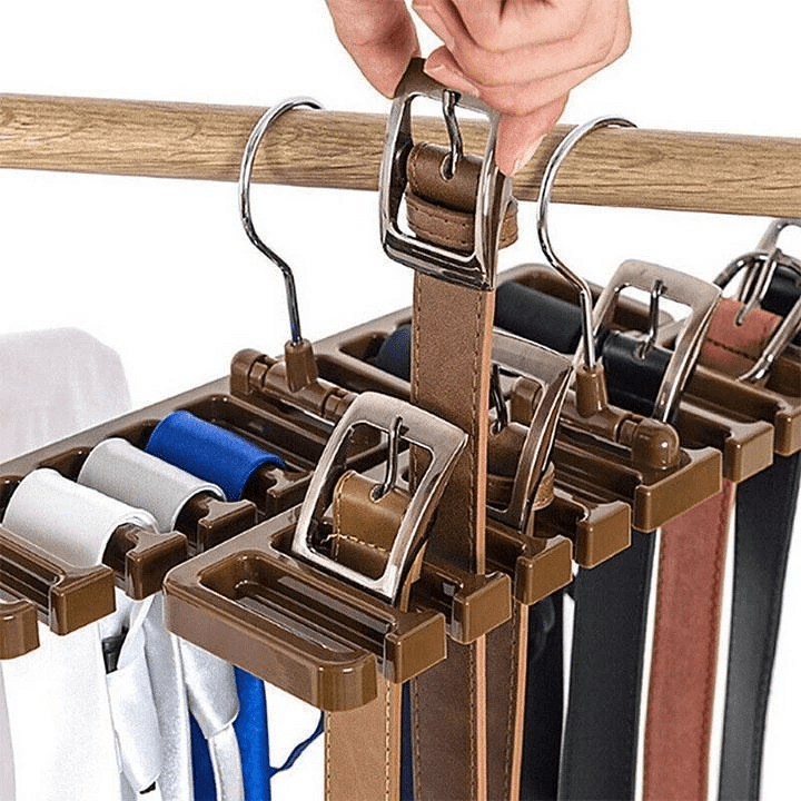 Multifunctional Space Saving Belt Hanger