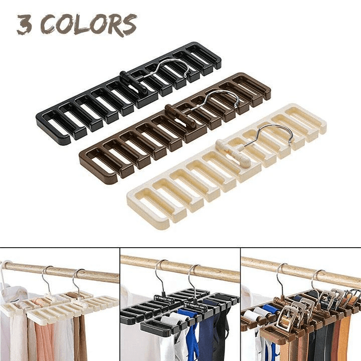 Multifunctional Space Saving Belt Hanger