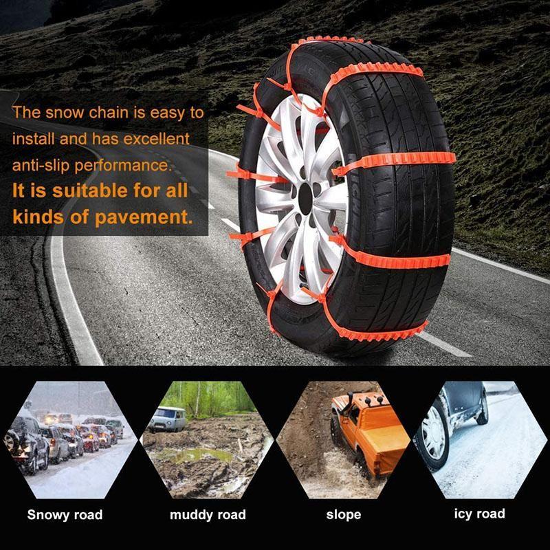 Anti-skid Emergency Snow Tire Chains