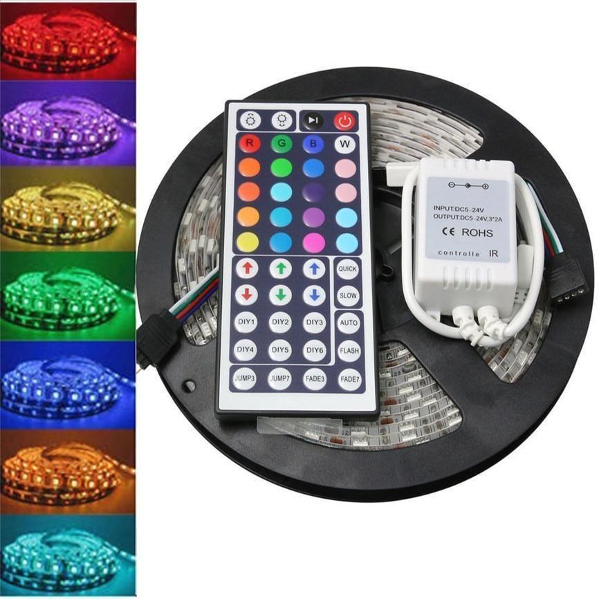 Colorful LED Remote Control Light Strip