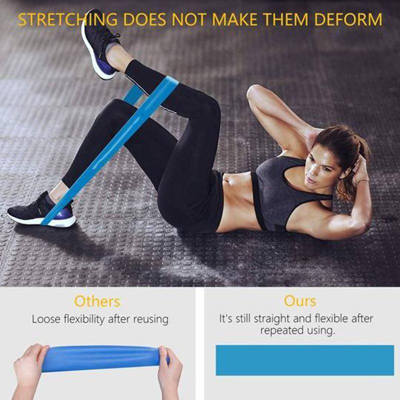 Skin-Friendly Resistance Fitness Bands