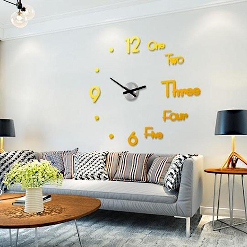 3D Decorative Wall Clock