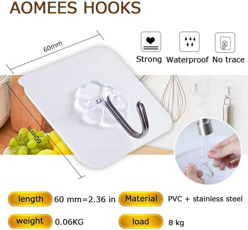 Seamless Adhesive Hook ( 10/20/30 Pcs)