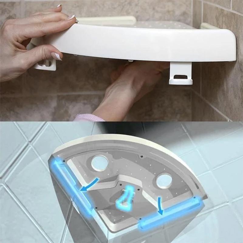 Multifunctional Corner Shelf Without Screws