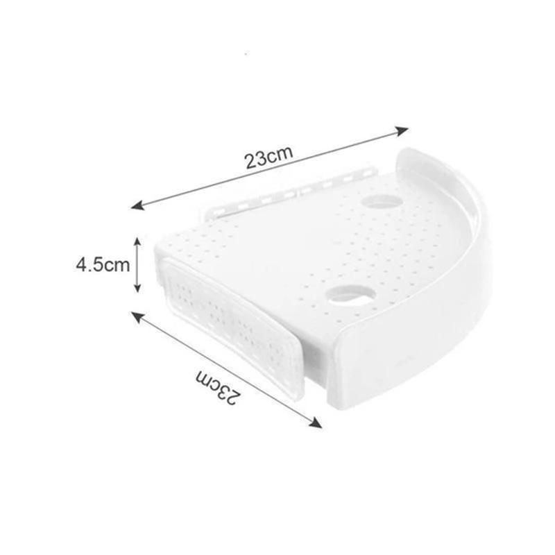 Multifunctional Corner Shelf Without Screws
