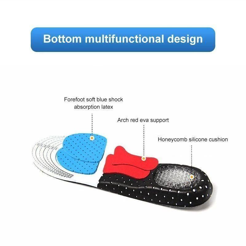 Breathable Silicone Orthopedic Insoles