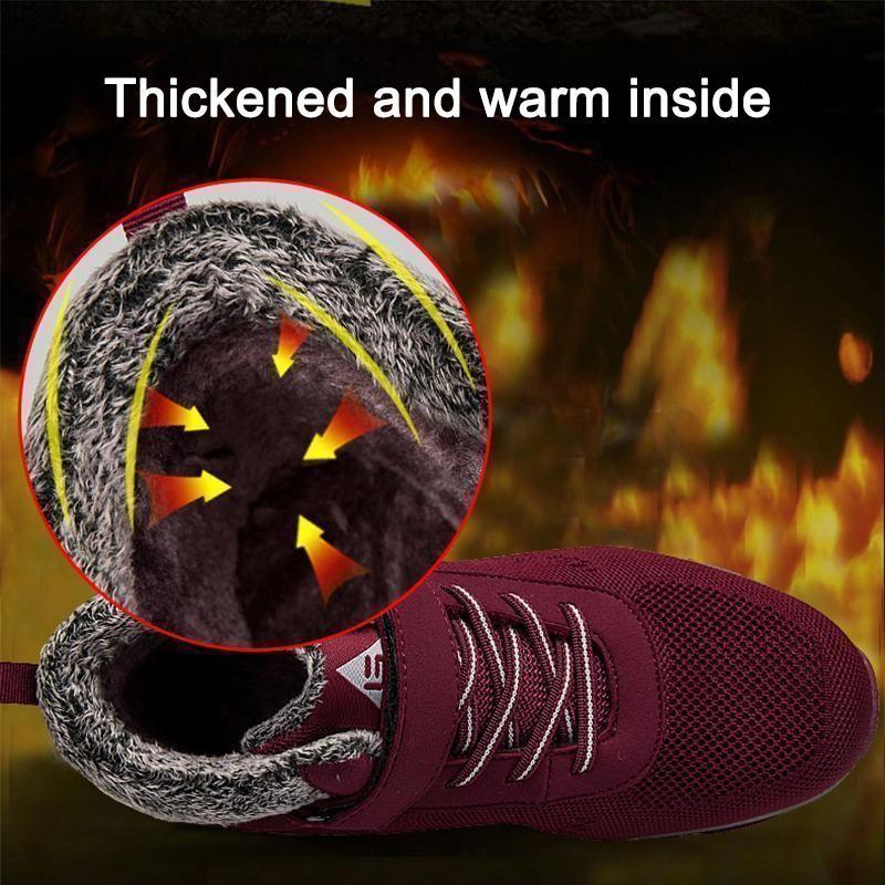 Winter snow resistant shoes