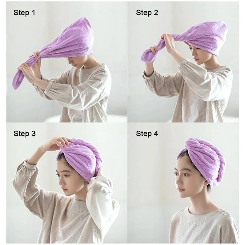 Magic Hair Drying Hat