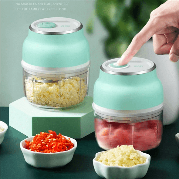 Portable Food Chopper Slicer