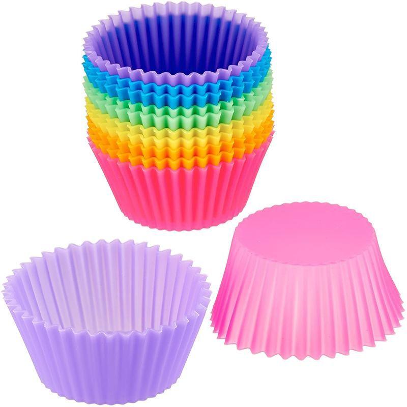 Reusable Non-Stick Silicone Baking Cups