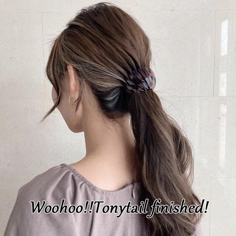 Ponytail Hairpin Curling Iron