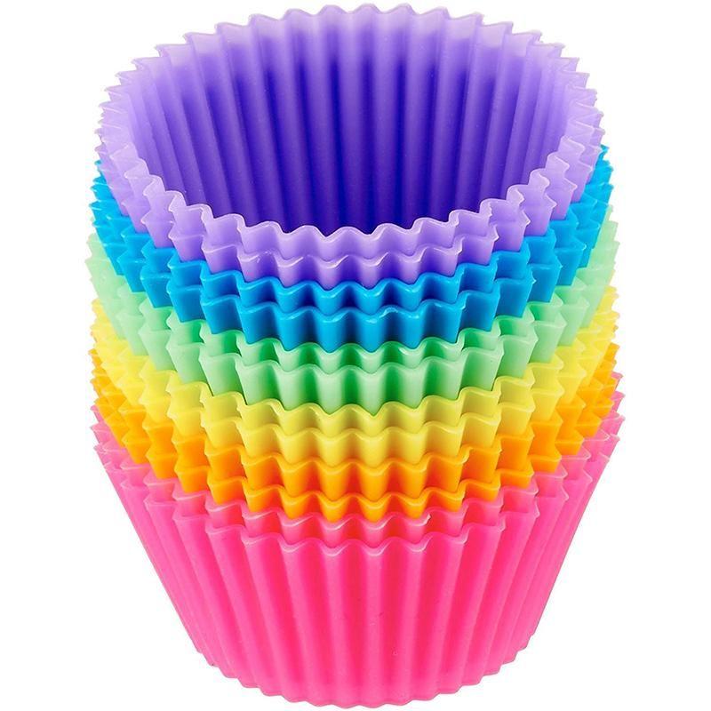 Reusable Non-Stick Silicone Baking Cups