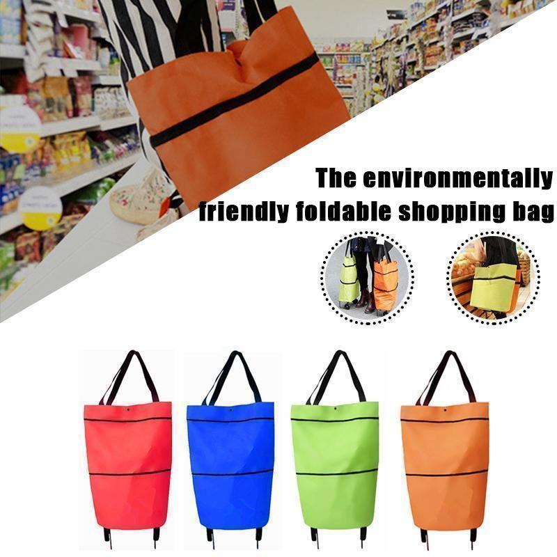 The environmentally friendly foldable shopping bag