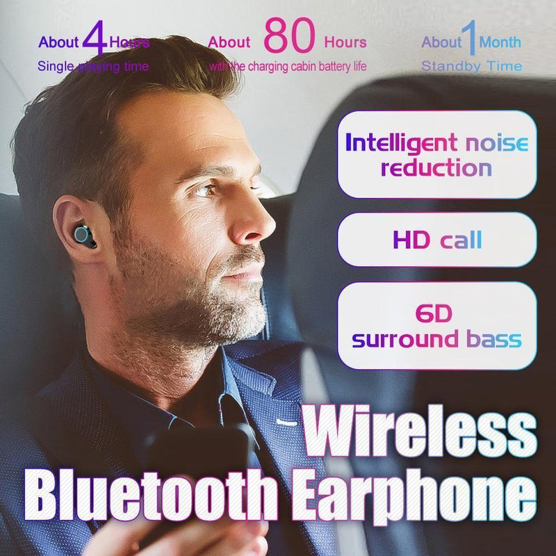 Waterproof Wireless Bluetooth Earphone