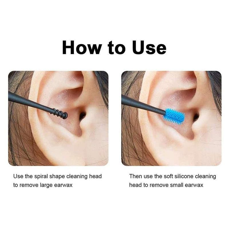 Micro-Bristle Reusable Ear Cleaner