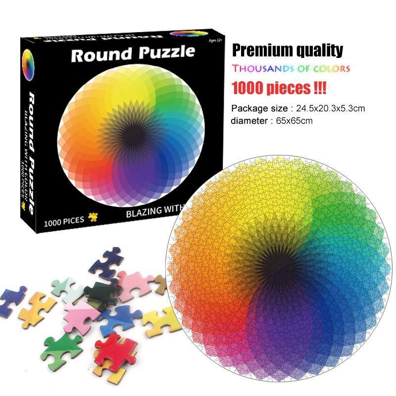 Rainbow Jigsaw Puzzles