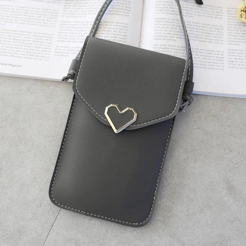 Stylish lady mobile phone bag