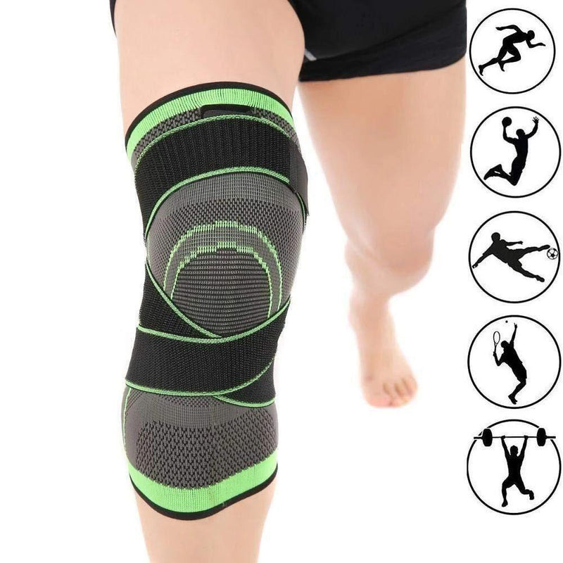 3D Adjustable Knee Brace For Pain Relief (Single)