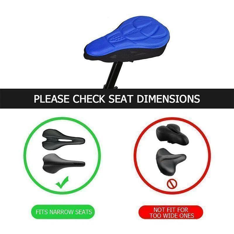 3D Soft Bike Seat Saddle Cover