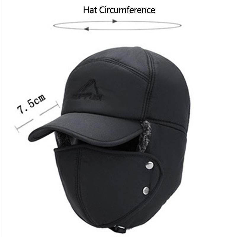 Super Warm Windproof Hat With Earflap Mask