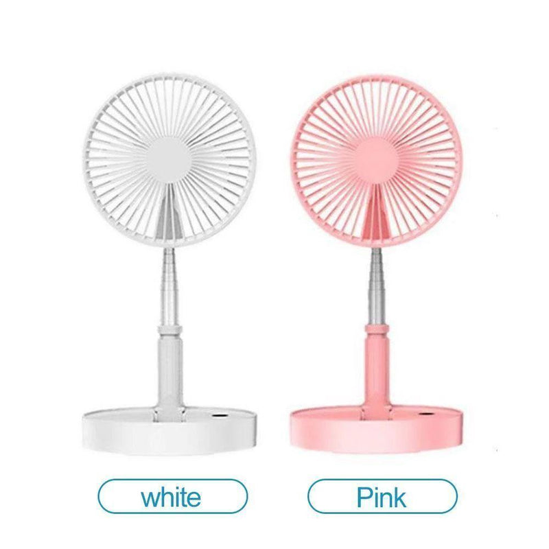 Telescopic Folding USB Charging Fan