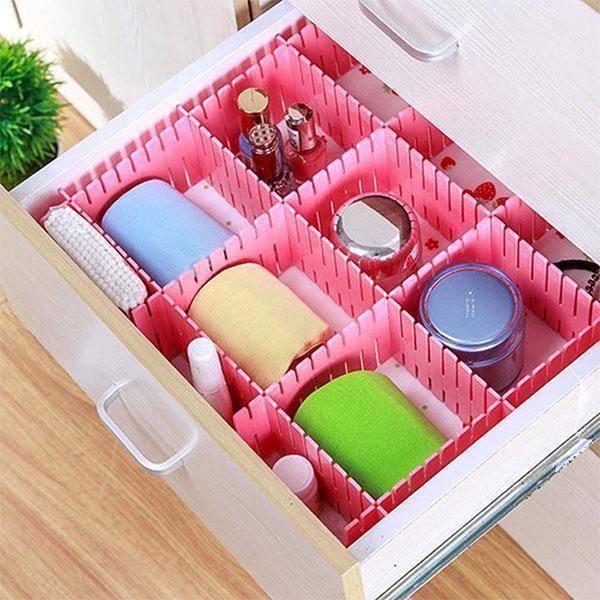 4pcs Drawer Finishing Partition