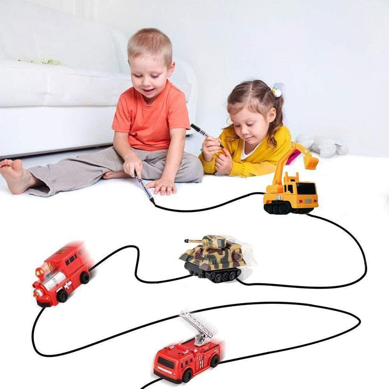 Magic Pen Inductive Tank Toy