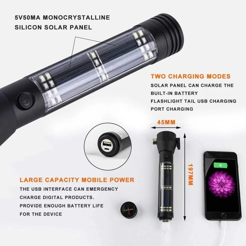 Multi-functional Emergency Flashlight