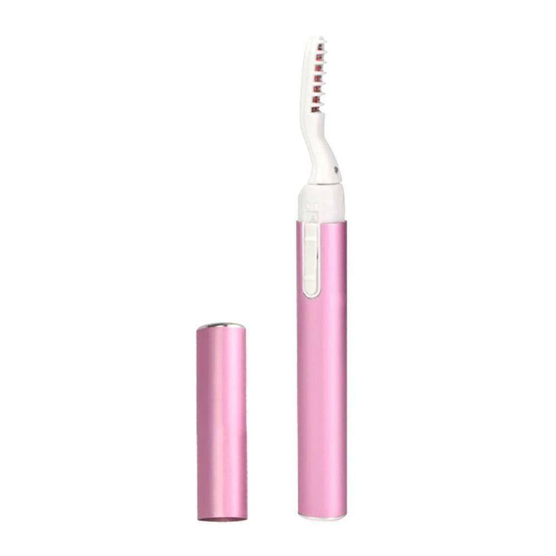 Electric Heated Eyelash Curler with Comb Design