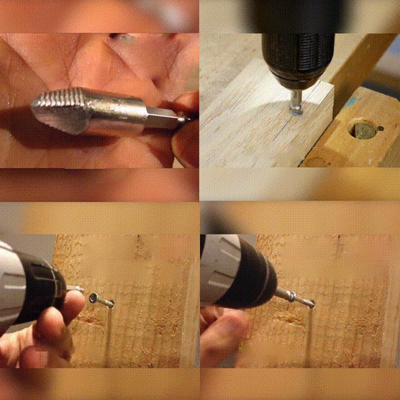 Five-piece screwdriver