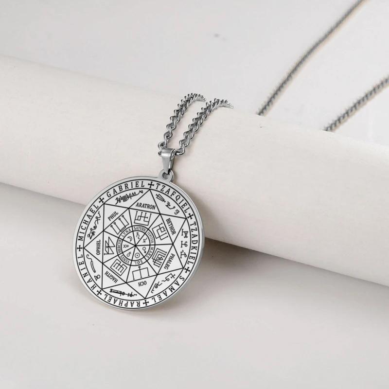 Stainless Steel Round Necklace