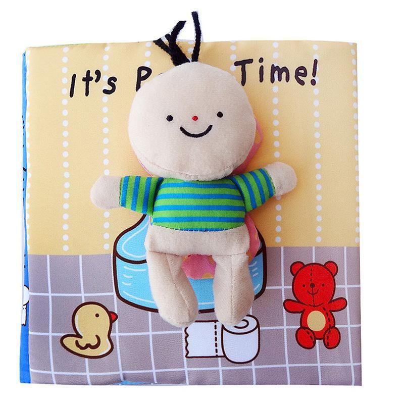 3D Activity Quiet Book - Chef, Bath, Potty Time