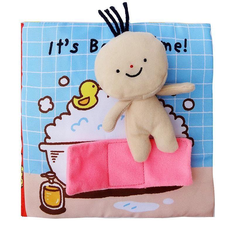3D Activity Quiet Book - Chef, Bath, Potty Time