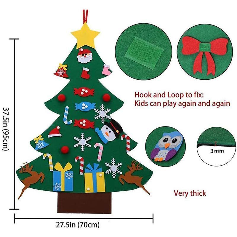 DIY Felt Christmas Tree