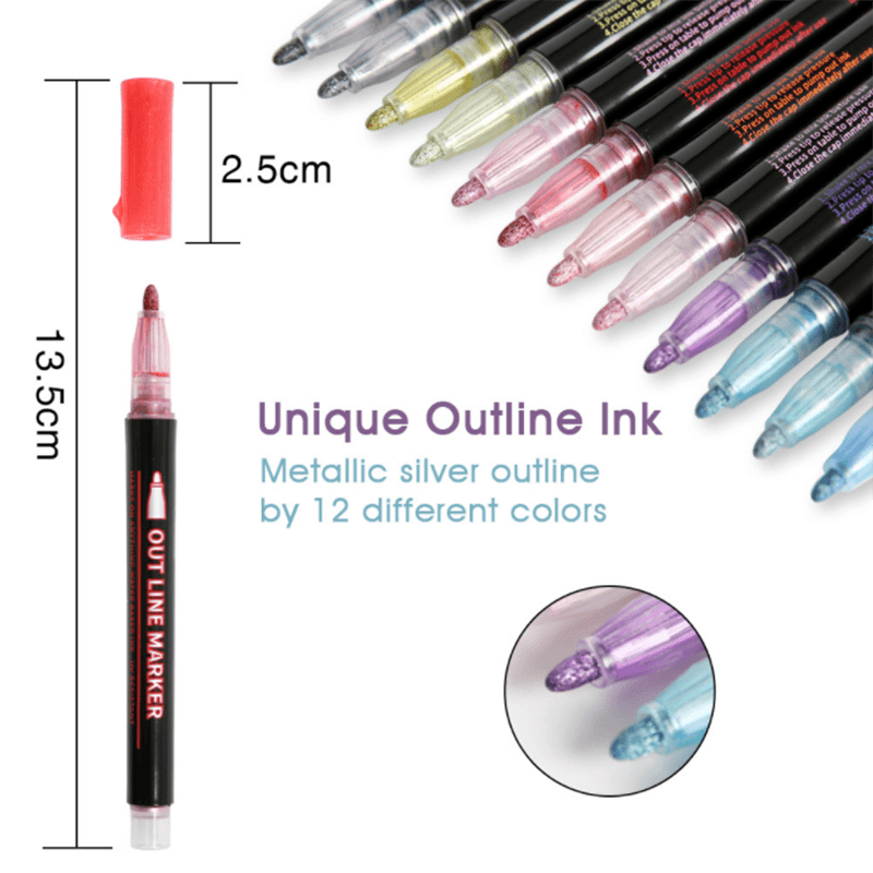 Colorful Highlight Marker Pen